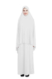 Arab  ladies hijab skirt suit prayer dress