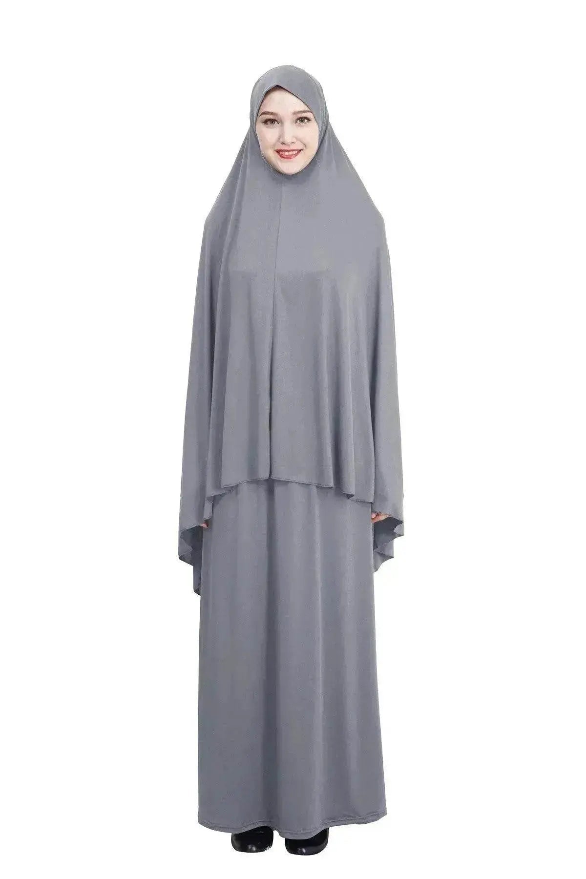 Arab  ladies hijab skirt suit prayer dress