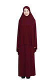 Arab  ladies hijab skirt suit prayer dress