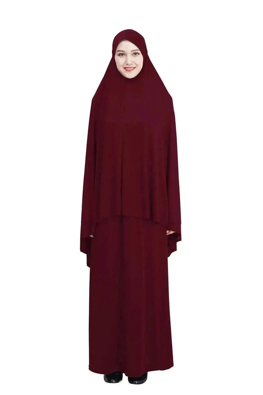 Arab  ladies hijab skirt suit prayer dress