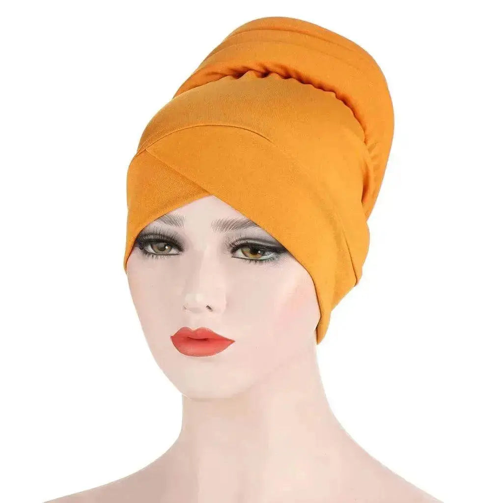 Arab  solid color turban hat