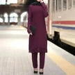 Arab  women's suit abaya two-piece suit