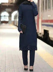 Arab  women's suit abaya two-piece suit