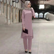 Arab  women's suit abaya two-piece suit