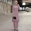 Arab  women's suit abaya two-piece suit