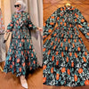 Arabian Printed Dress chiffon Made