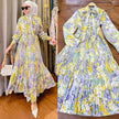 Arabian Printed Dress chiffon Made
