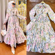 Arabian Printed Dress chiffon Made