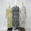 Arabian Printed Dress chiffon Made