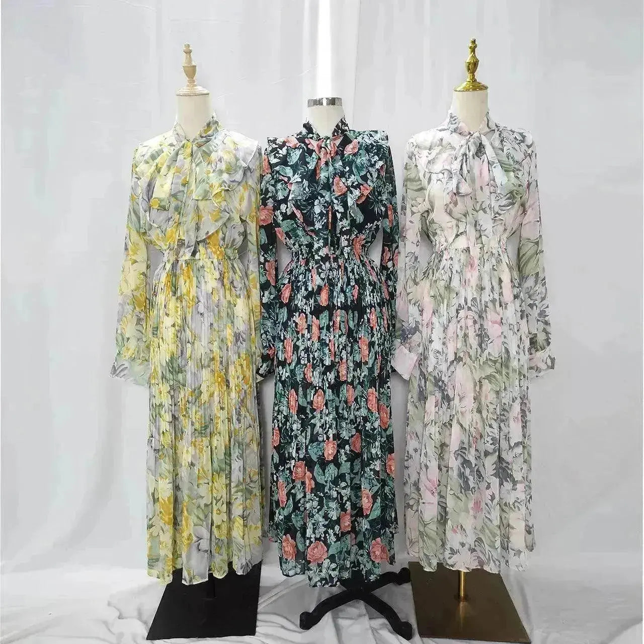 Arabian Printed Dress chiffon Made