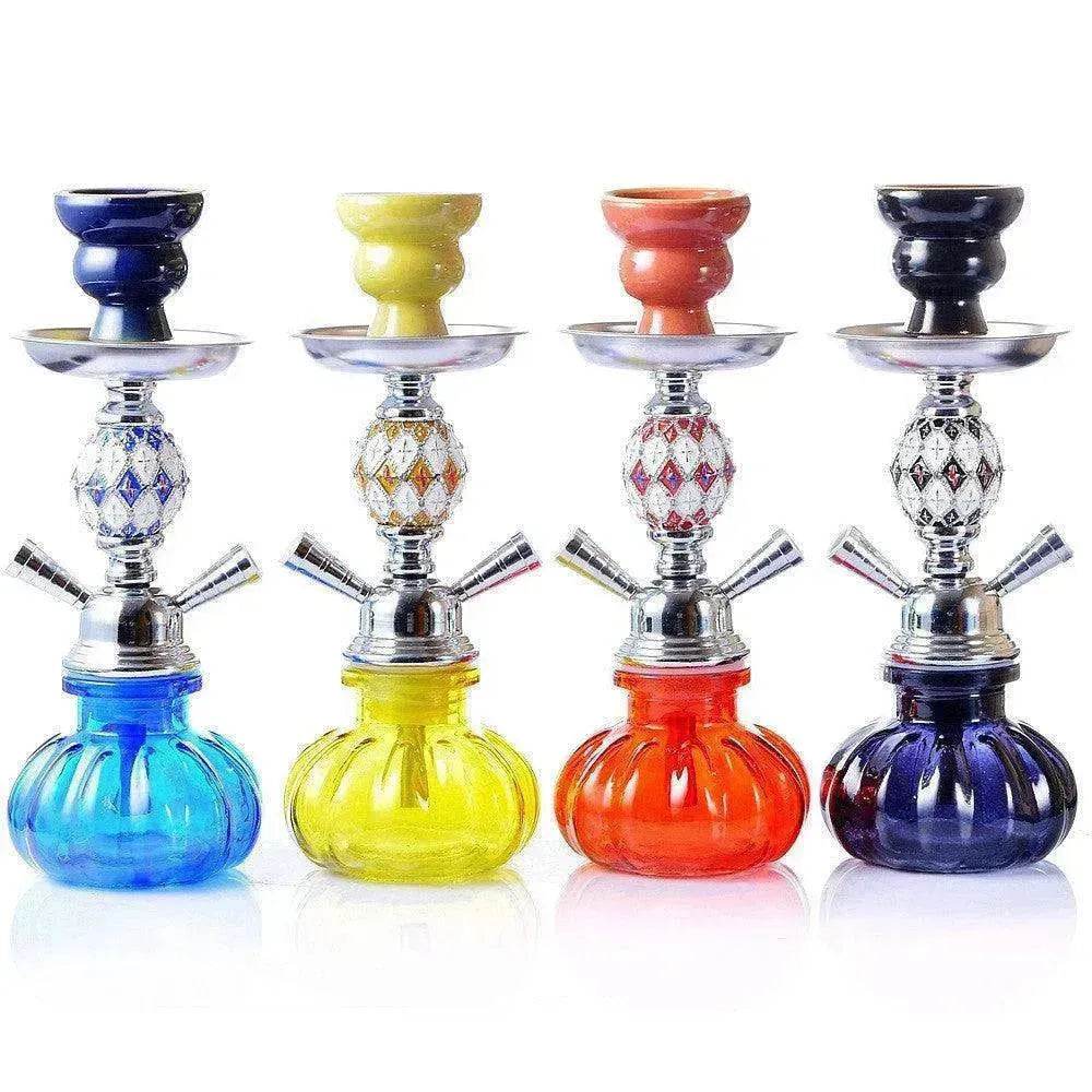 Arabian Shisha double pipe hookah set