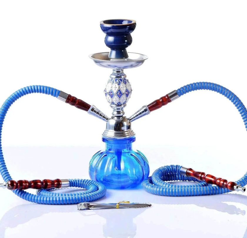 Arabian Shisha double pipe hookah set