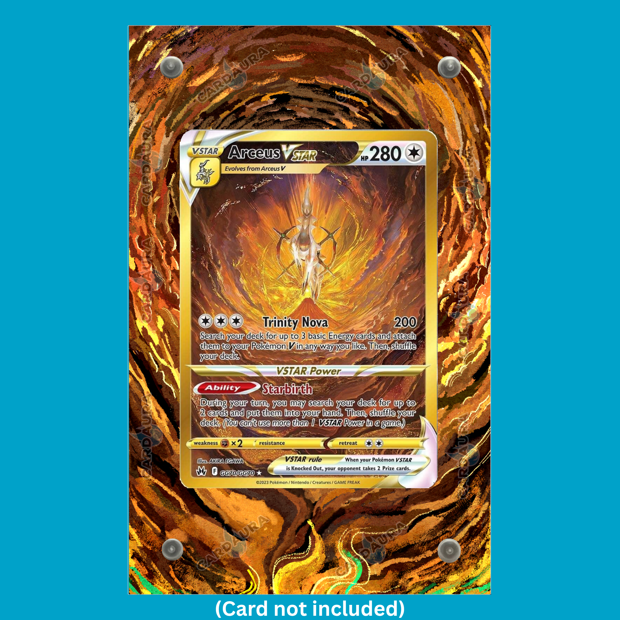Arceus VSTAR GG70 Crown Zenith (Ungraded) Display Case