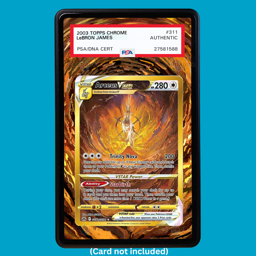 Arceus VSTAR GG70 Crown Zenith (Graded) Display Case