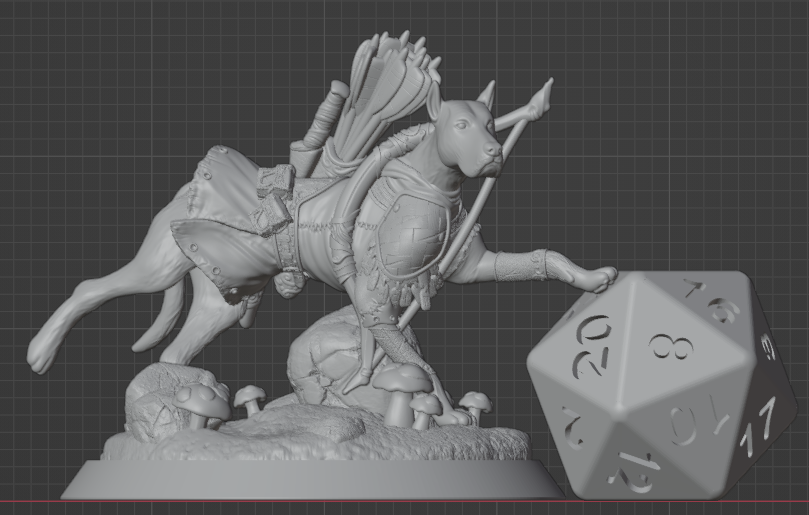 Dog Archer Familiar