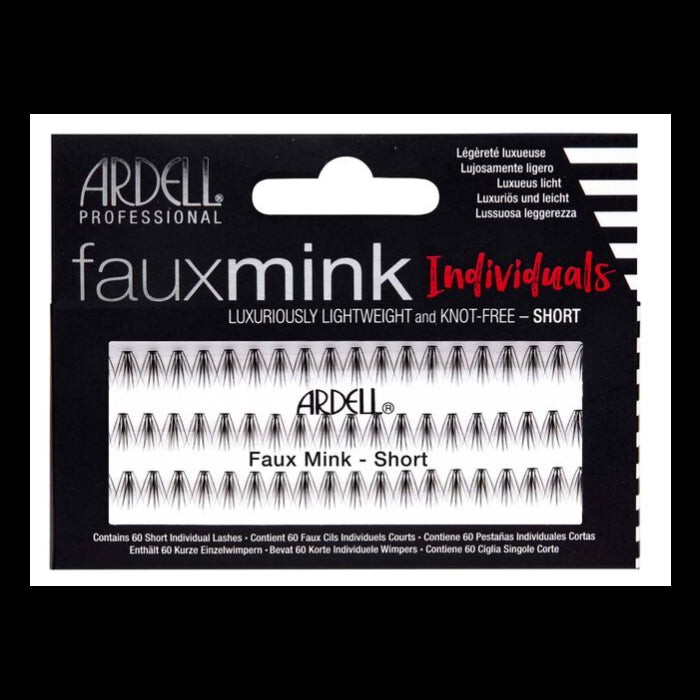 Ardell - Cils Faux Mink Individual Clusters Short Black