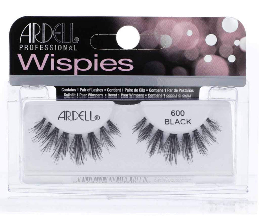 Ardell - Cils Wispies Clusters # 600 (Noir/Black) New