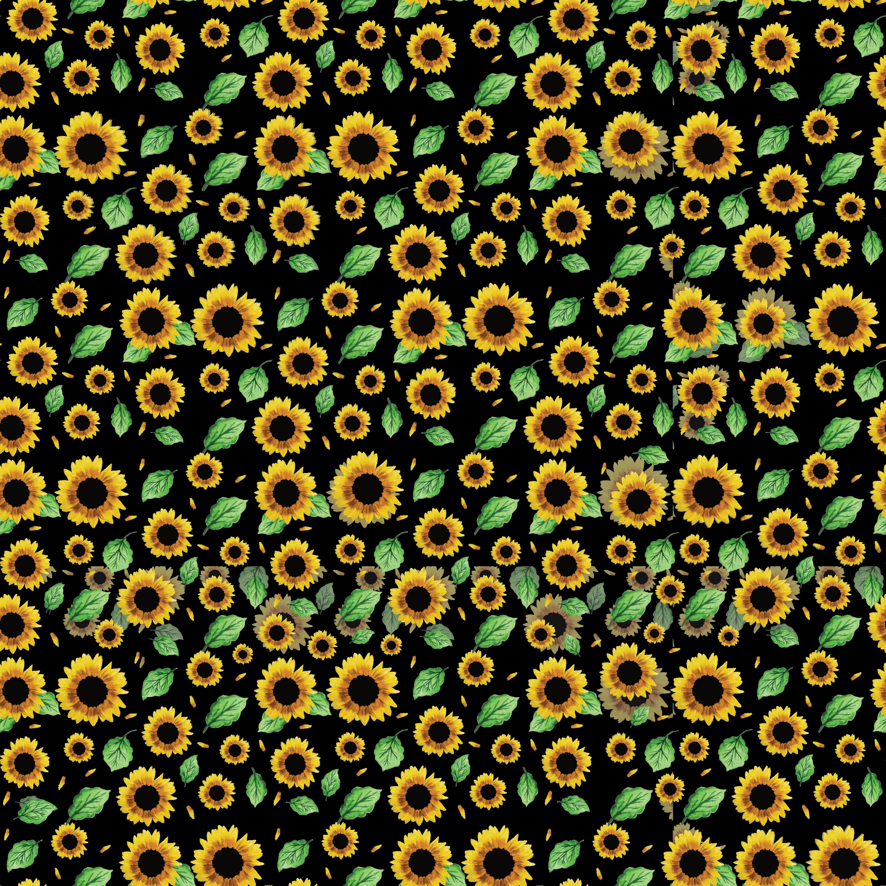 Arizona Sunflower Prints HTV