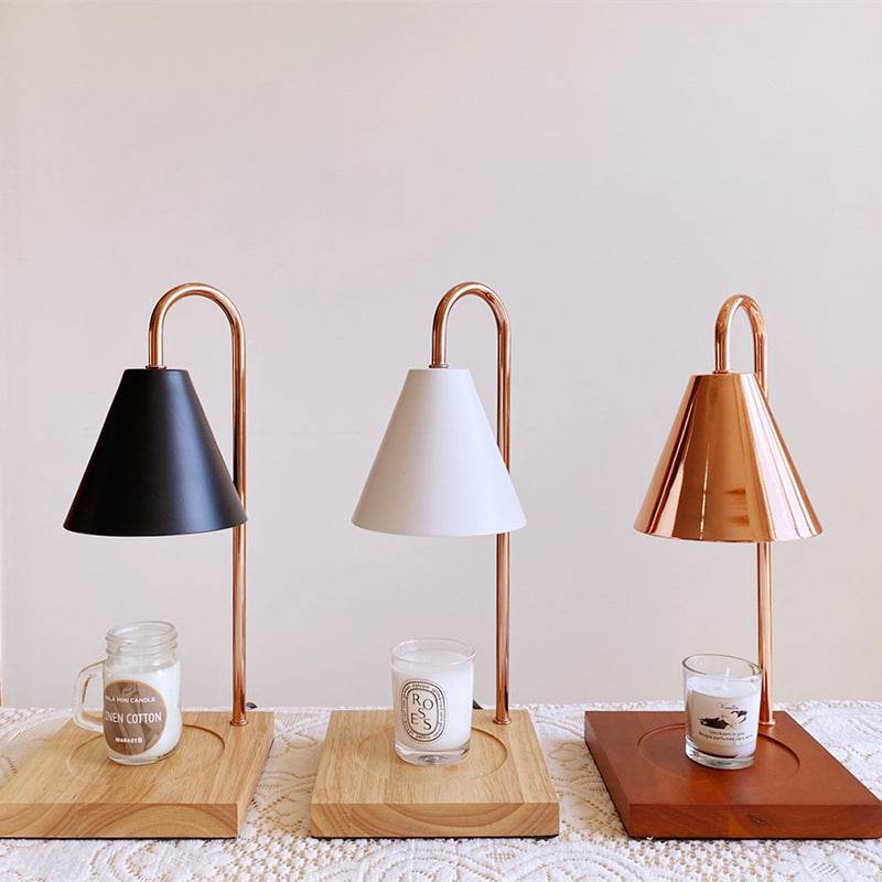Aromatherapy Diffuser Wax Electric Melt Warmer Safety Yankee Candle Lamp Essential Oil Burner Night Light For Home Bedroom Decor