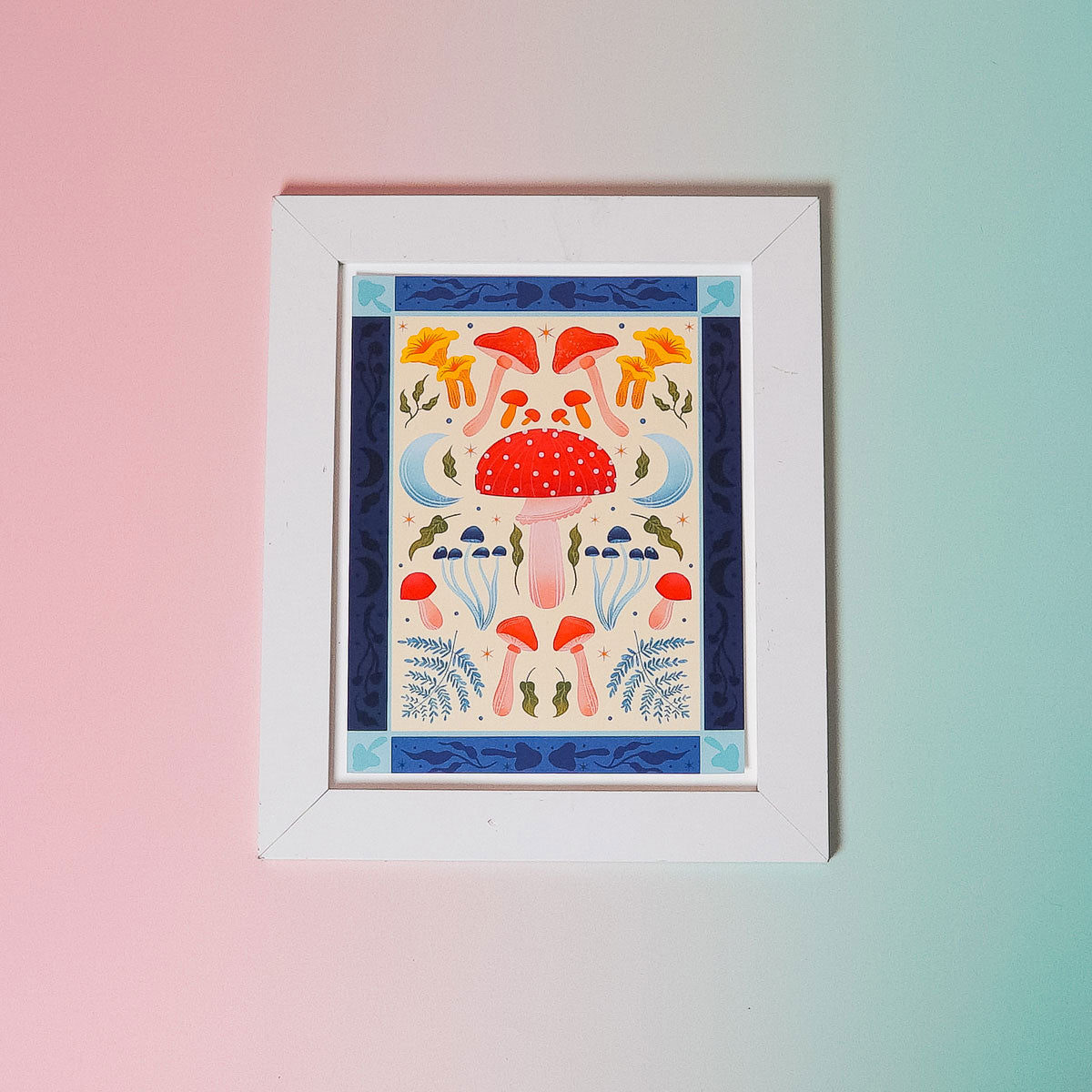 Mushroom Art Print (7