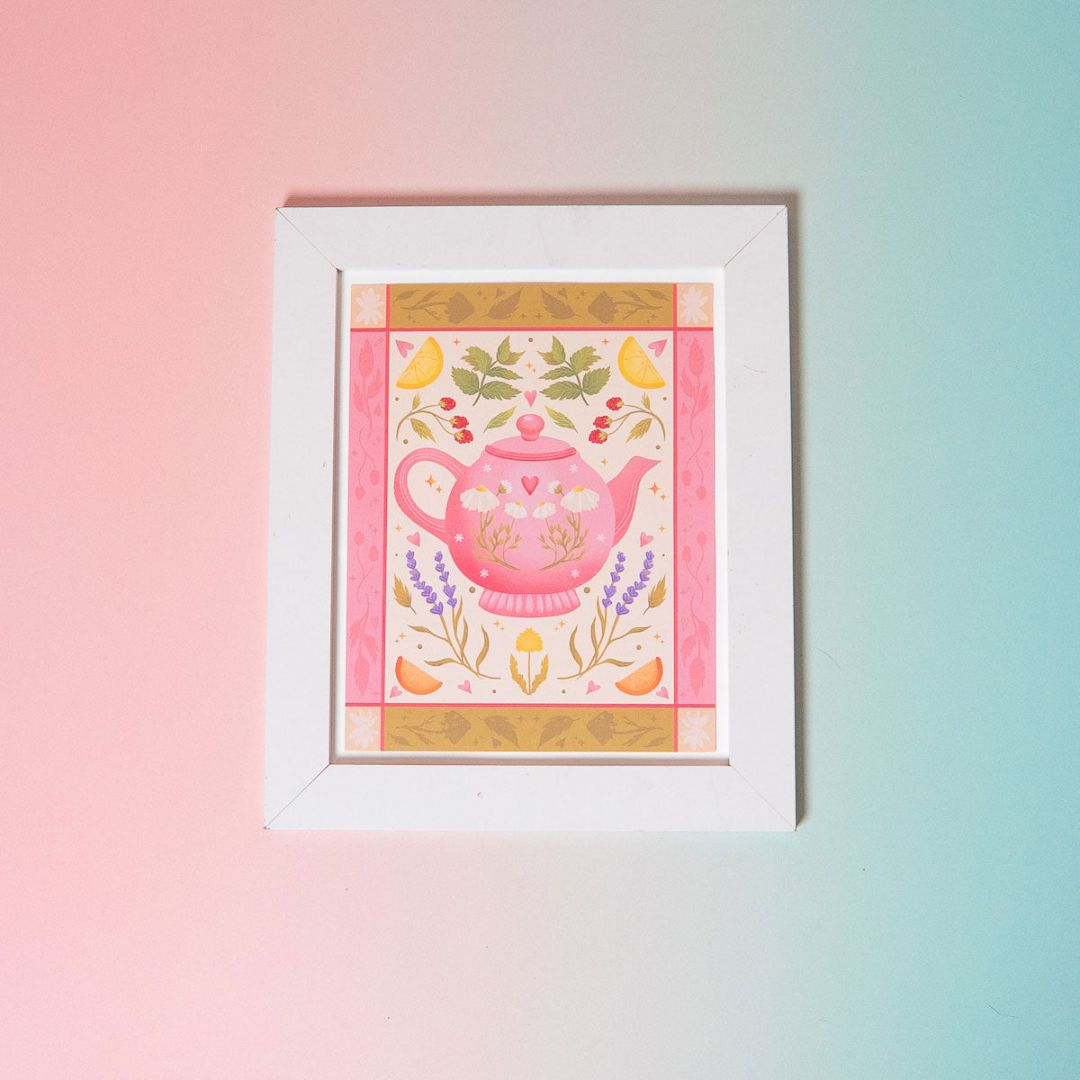 Tea Pot Art Print (7