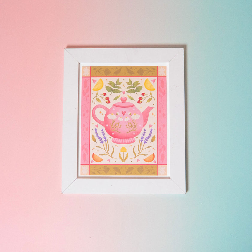 Tea Pot Art Print (7