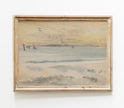 Vintage Coastal Landscape Art Print L0103