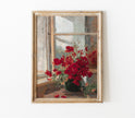Vintage Florals in Vase Art Print L0194