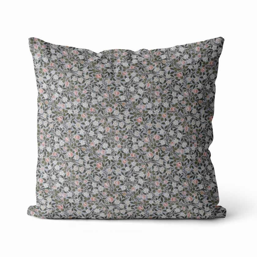 Sophia | Blue Floral Pillow Cover