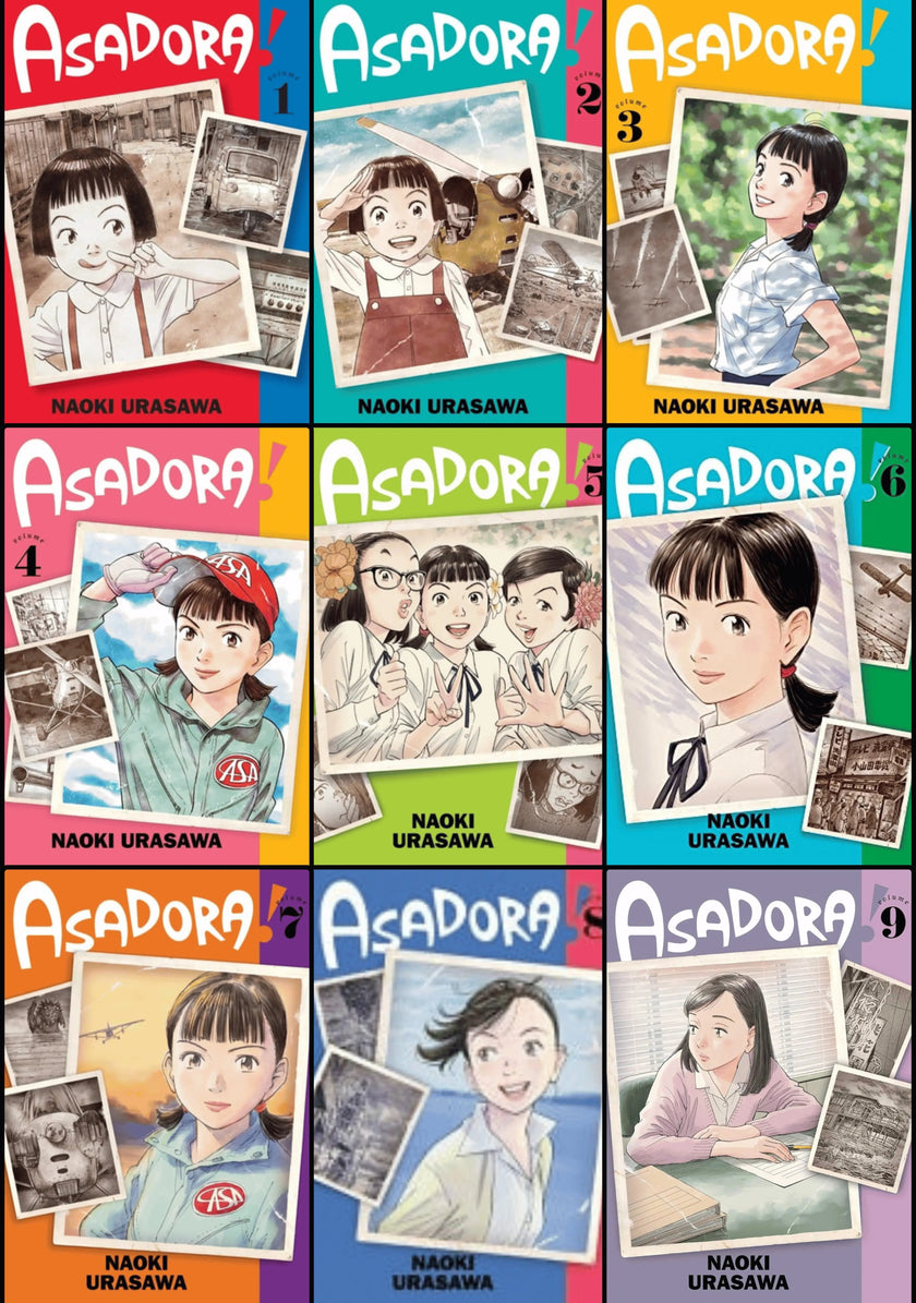 Asadora! Manga Set (Vols. 1-9)