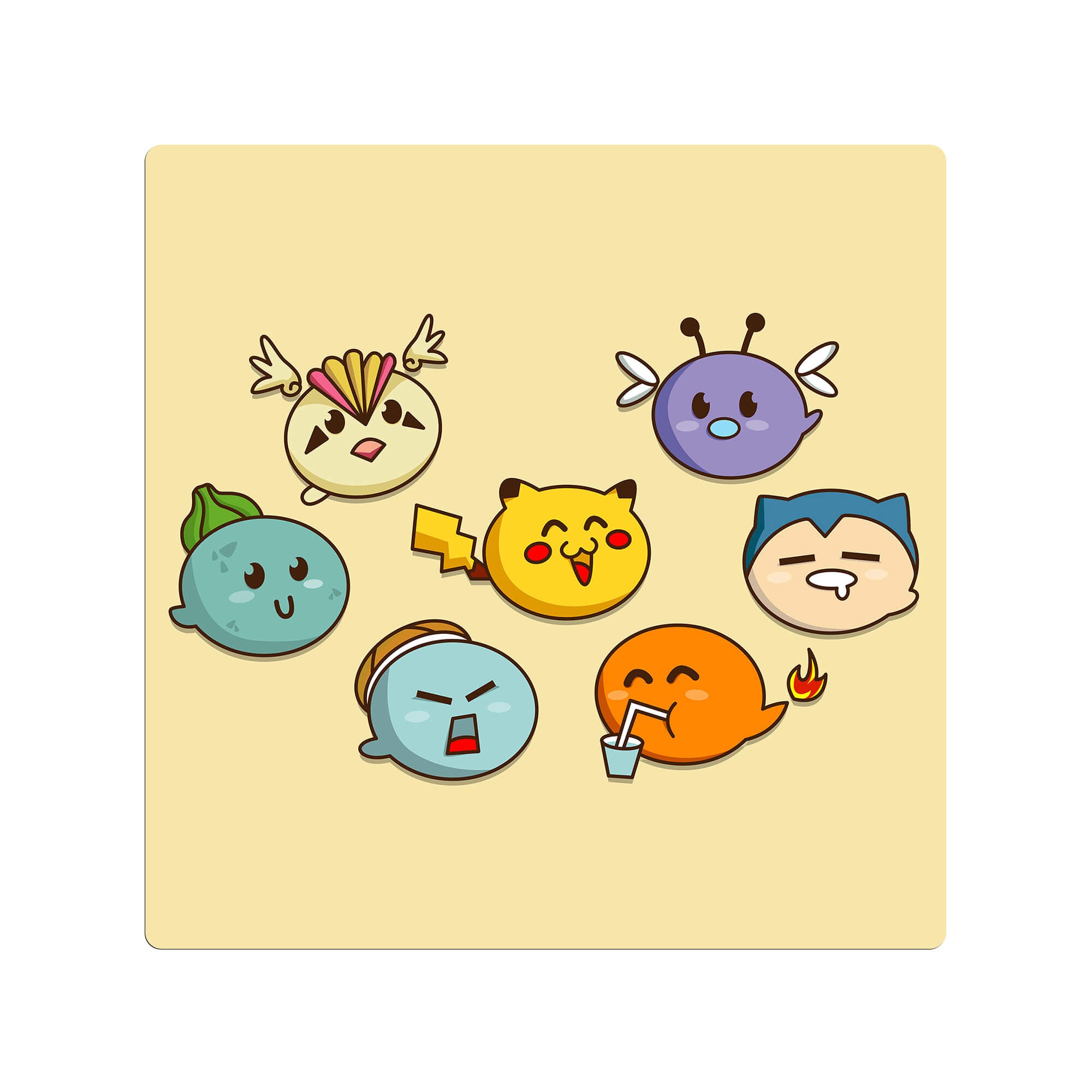 Pokémon de la première génération d'Ash - Double Mat