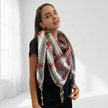 Mawasem Kufiya (Keffiyeh) | Ash Grey