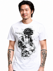 Jimi Hendrix Topography White T-Shirt