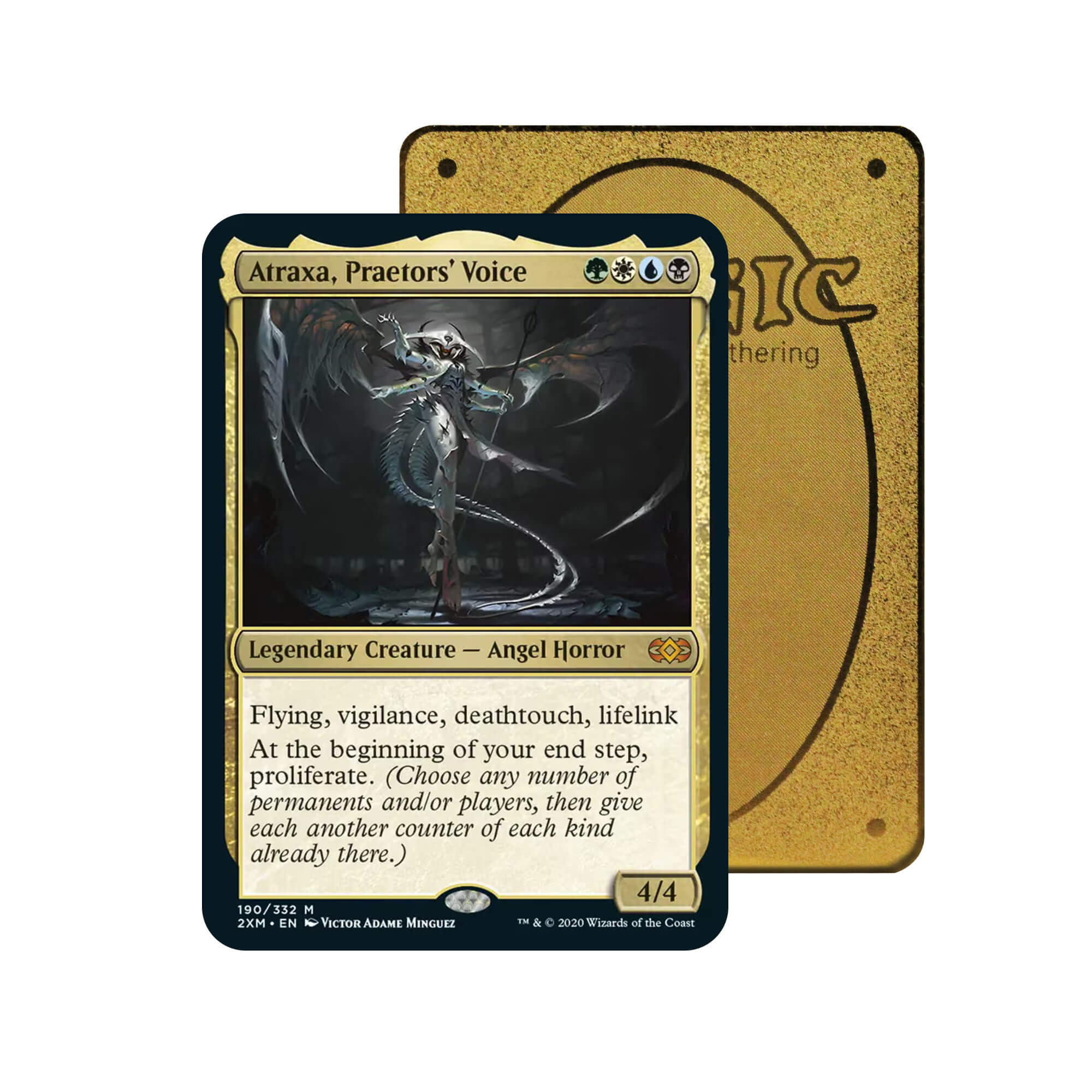 Carte Orica Métal Atraxa, Voix des Praetors