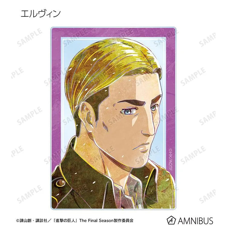 Attack on Titan Anime Merch - Trading Ani-Art Vol.2 Acrylic Card (1 Random)