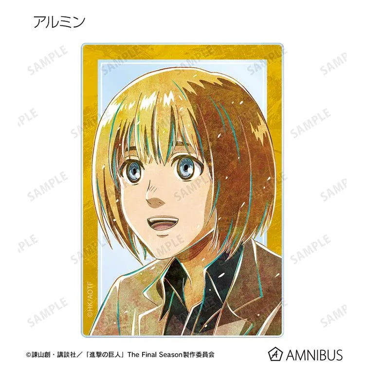 Attack on Titan Anime Merch - Trading Ani-Art Vol.2 Acrylic Card (1 Random)
