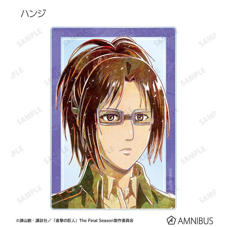 Attack on Titan Anime Merch - Trading Ani-Art Vol.2 Acrylic Card (1 Random)