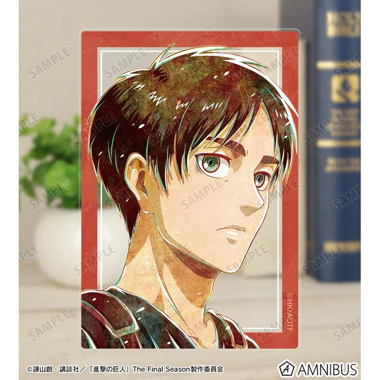 Attack on Titan Anime Merch - Trading Ani-Art Vol.2 Acrylic Card (1 Random)