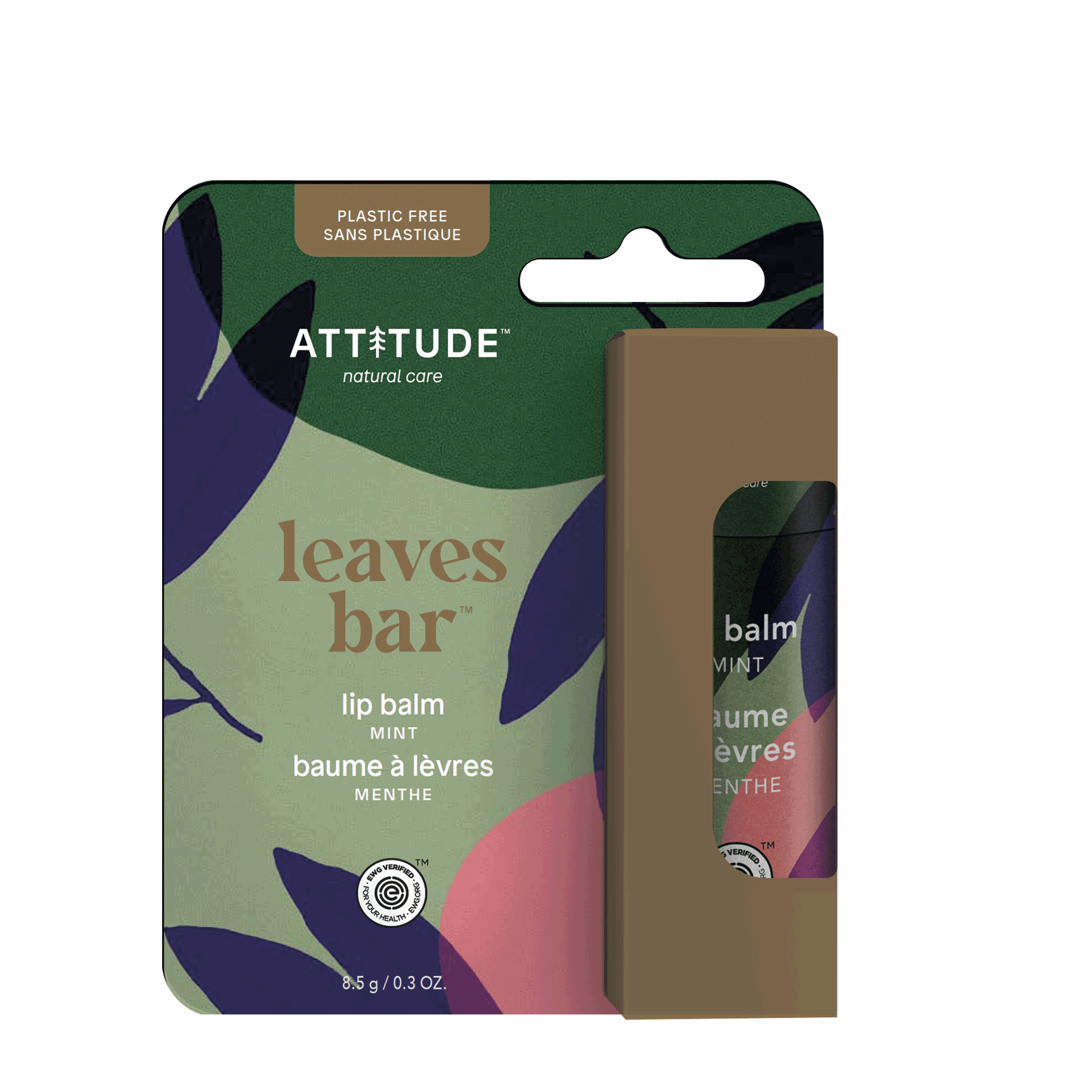 Attitude Lip Balm - Mint, 8.5g