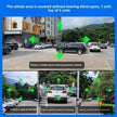 Auto Tracking Wireless Surveillance Cameras HD 4 Screens WiFi IP PTZ FFVideo