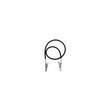Autoclavable Bib Holder - Round Style - Silicon - 1/pk