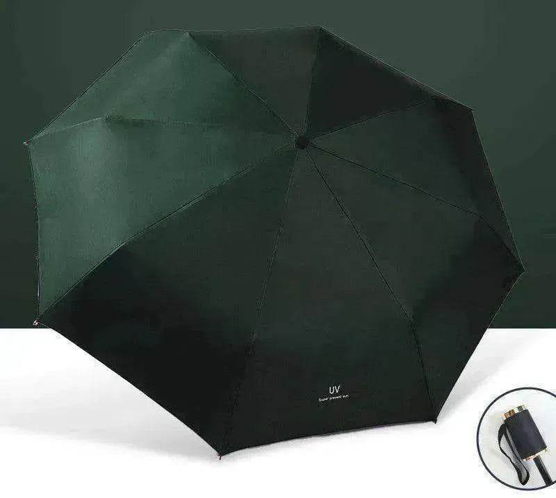Automatic Lady's Rain & Sun Folding Umbrella