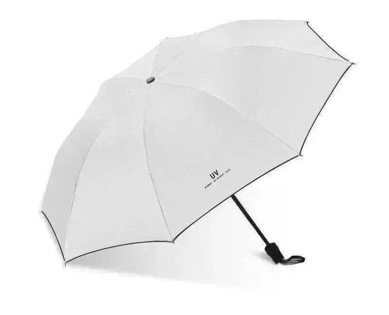 Automatic Lady's Rain & Sun Folding Umbrella