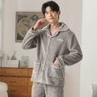 Autumn Pajamas – Flannel Trousers Sleepwear for Young Men