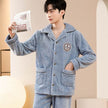 Autumn Pajamas – Flannel Trousers Sleepwear for Young Men