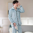 Autumn Pajamas – Flannel Trousers Sleepwear for Young Men