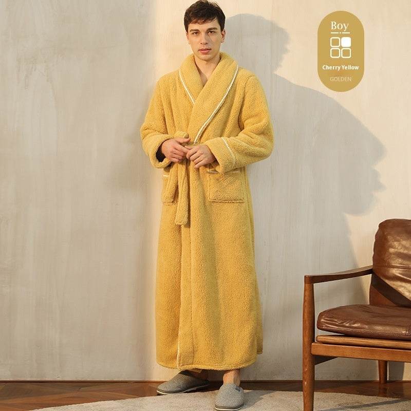 Velvet Nightgown – Super Thick Flannel Sleepwear for Couples