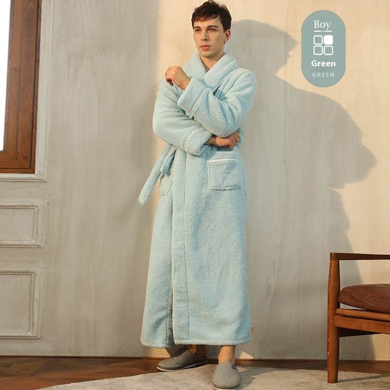 Velvet Nightgown – Super Thick Flannel Sleepwear for Couples