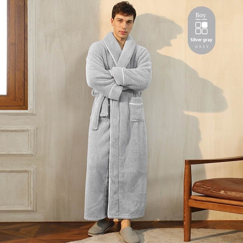Velvet Nightgown – Super Thick Flannel Sleepwear for Couples