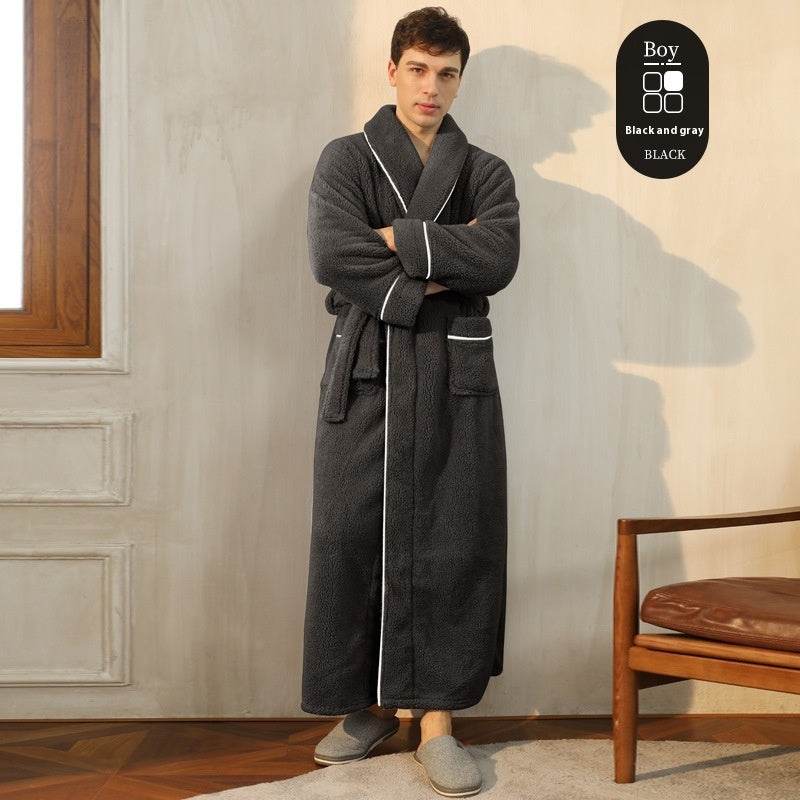 Velvet Nightgown – Super Thick Flannel Sleepwear for Couples